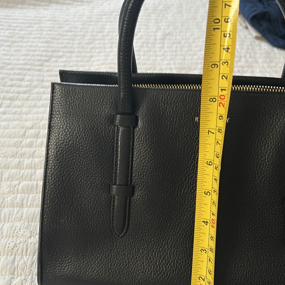 RADLEY LONDON Black Satchel with Structured Design - Picture 11 of 12